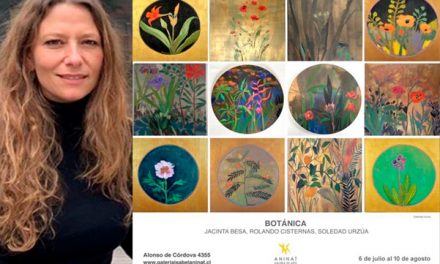 Soledad Urzúa (gen ’92) destacada artista expone en la expo Botánica